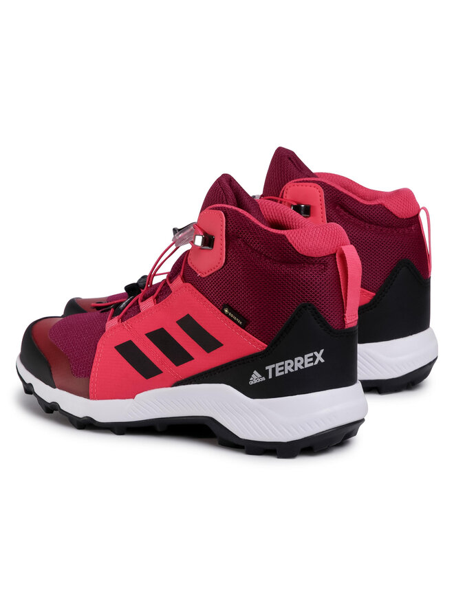 adidas Trekingová obuv adidas Terrex Mid Gtx K GORE-TEX FW9758 Fialová
