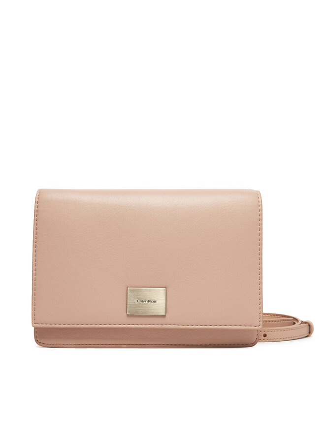 Calvin Klein Сумка Calvin Klein Hardware Flap Crossbody K60K612967 Рожевий