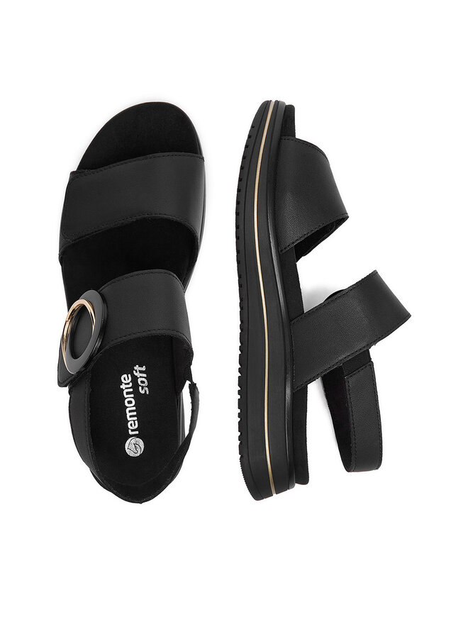 Remonte Sandalen Remonte CEO-D1J63-00 Schwarz