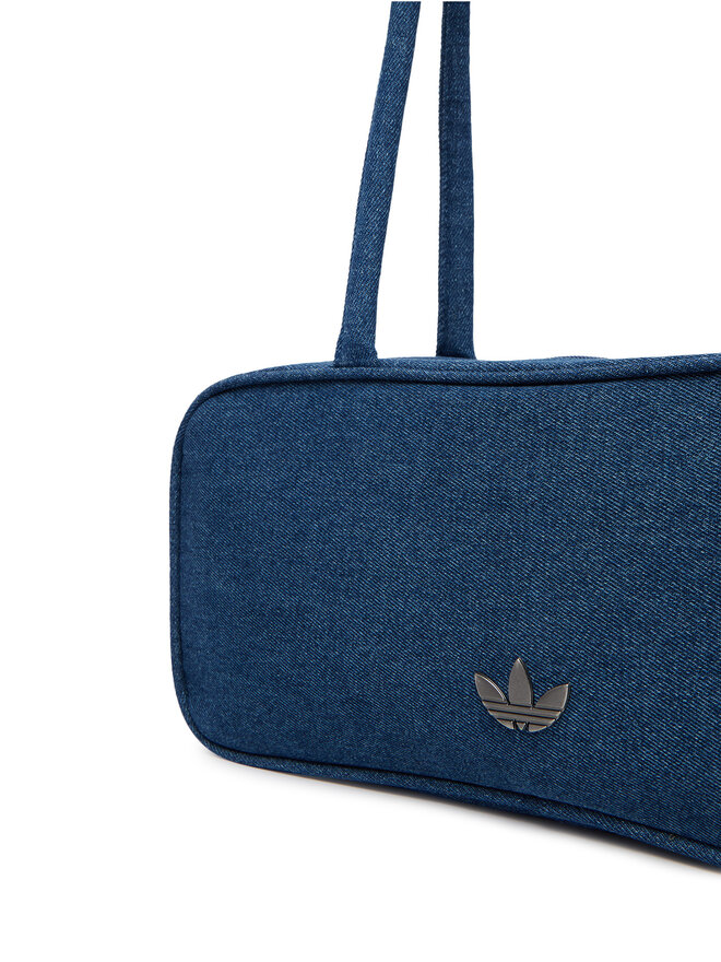 adidas Handtasche adidas Adicolor Elongated Airliner Denim Bag KD7875 Blau
