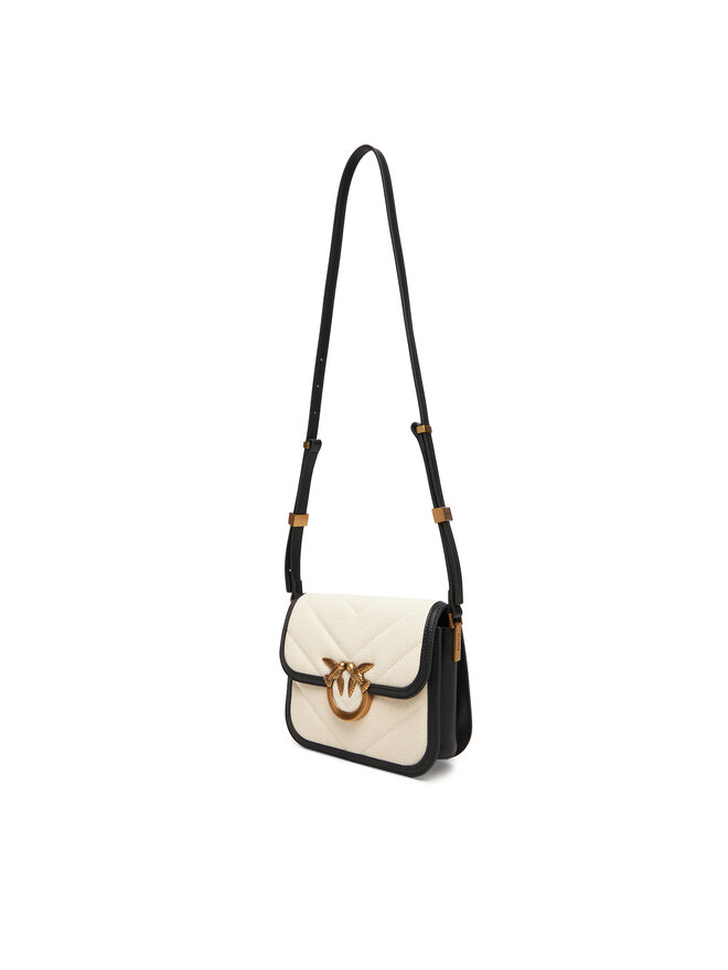 PINKO Soma PINKO Love Box Bag Fl Mini PE 25 PLTT 104297 A2C7 Bēšs