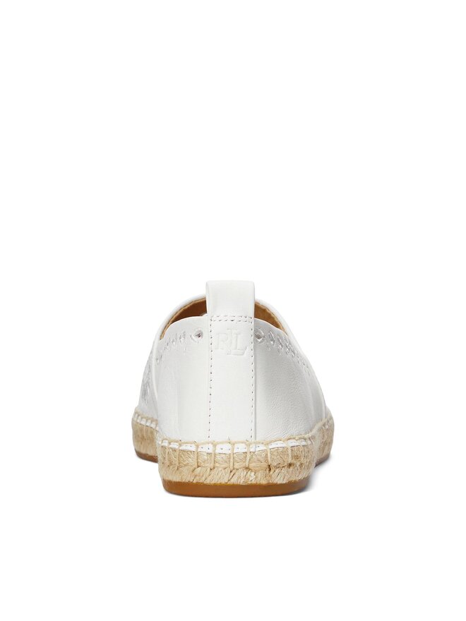 LAUREN RALPH LAUREN Espadrilky Lauren Ralph Lauren Espadrilles 802904429001 Bílá