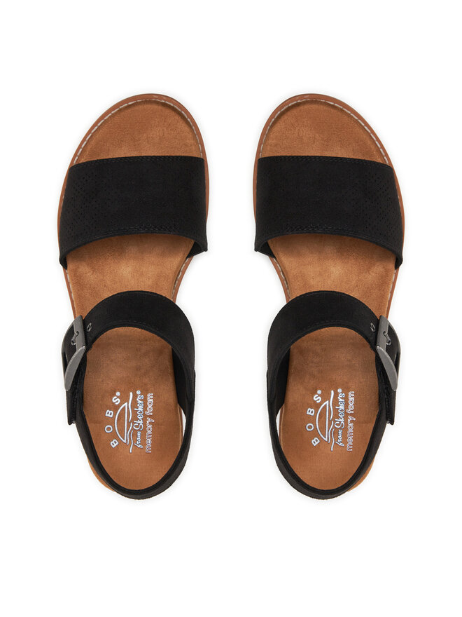 Skechers Сандали Skechers Desert Kiss-Serendipitous 114147/BLK Черен