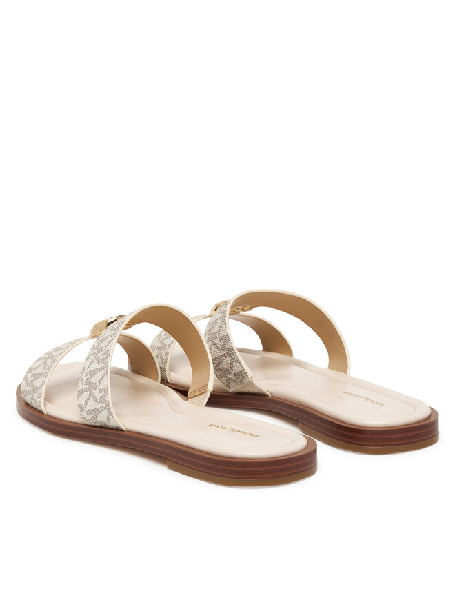MICHAEL Michael Kors Шльопанці MICHAEL Michael Kors Ering Flat 40S6ERFS2B Écru