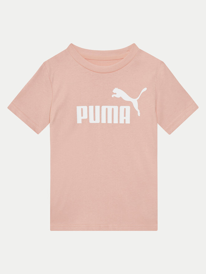 Puma Puma Marškinėliai Ess No. 1 Logo 684892 Rožinė Regular Fit