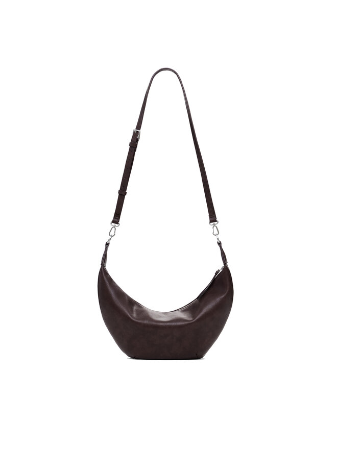 Desigual Handtasche Desigual Half Logo Zante 25WAXPAX Braun