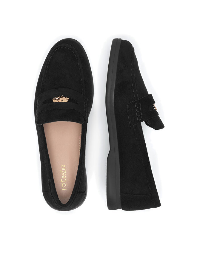DeeZee Мокасини DeeZee 13-1120-4 Чорний