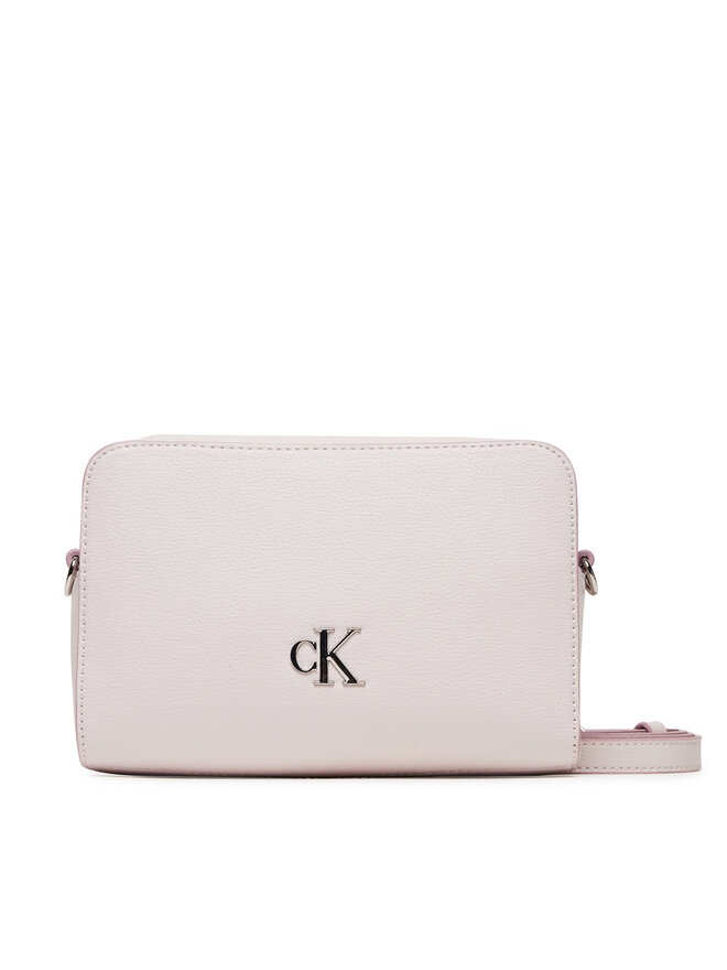 Calvin Klein Jeans Ročna torba Calvin Klein Jeans Minimal Monogram Ew Camera Bag LV04K3162G Écru