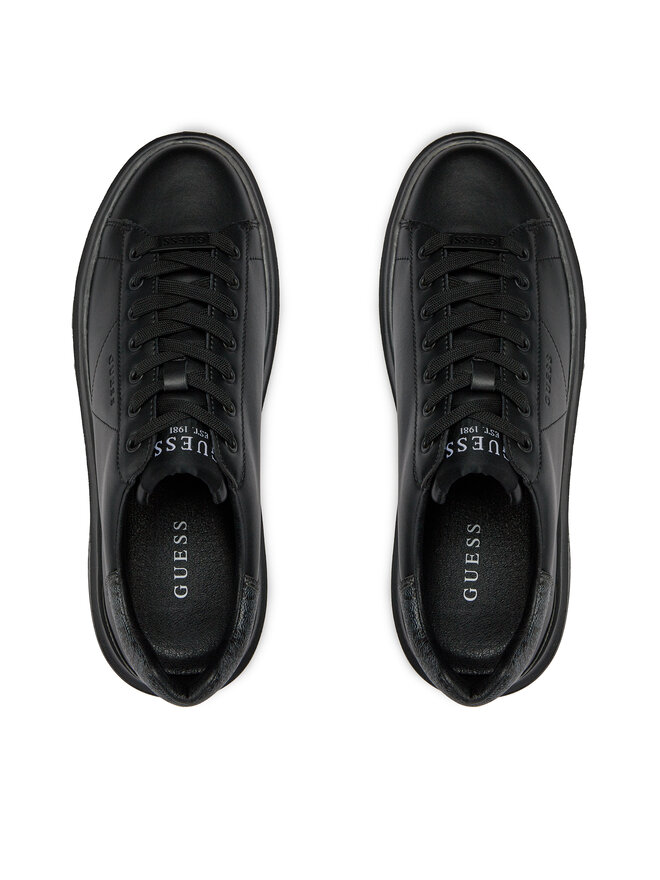 Guess Сникърси Guess Elba FMPVIB LEA12 Черен