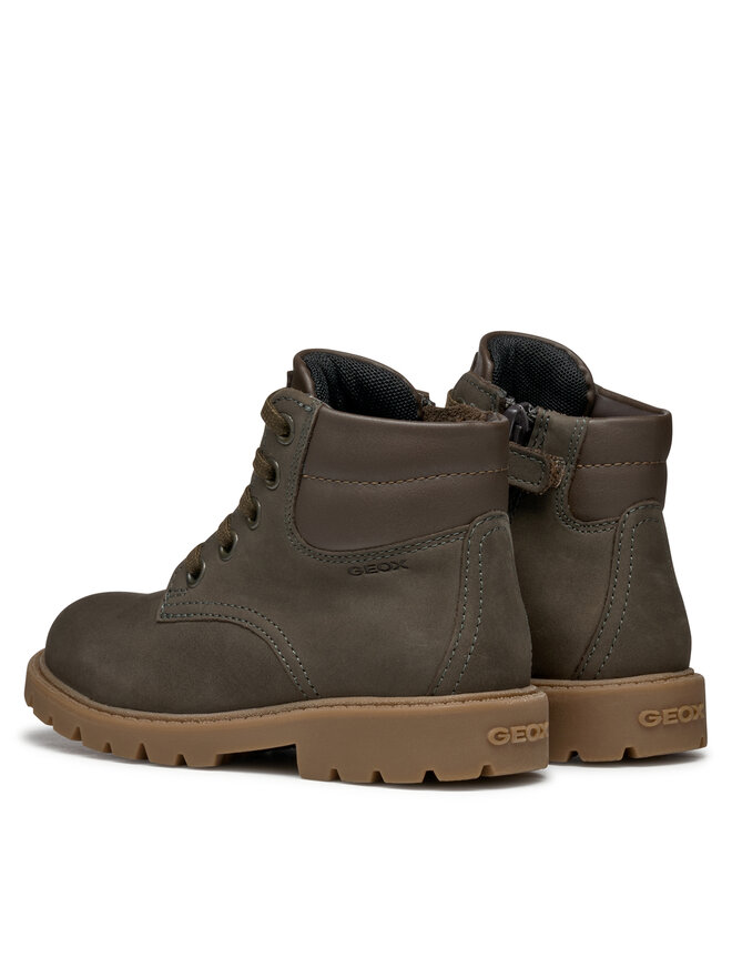 Geox Turistická obuv Geox J Shaylax J16FAB 032BC C6009 D Hnědá