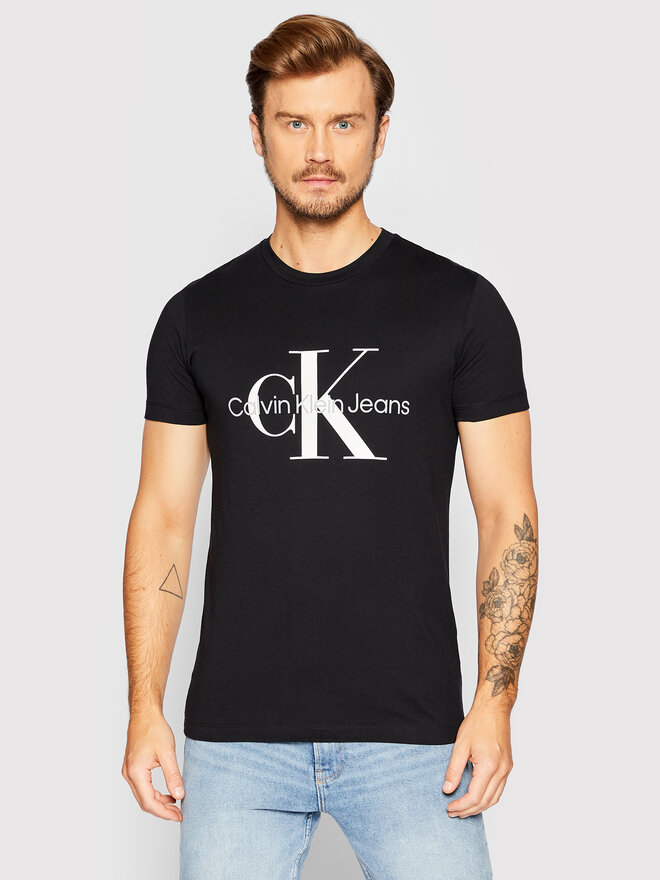 Calvin Klein Jeans Calvin Klein Jeans T-Shirt J30J320935 Schwarz Slim Fit