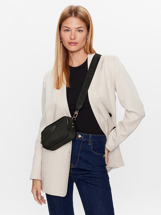 Guess Táska Guess Eco Gemma (EYG) HWEYG8 39572 Fekete