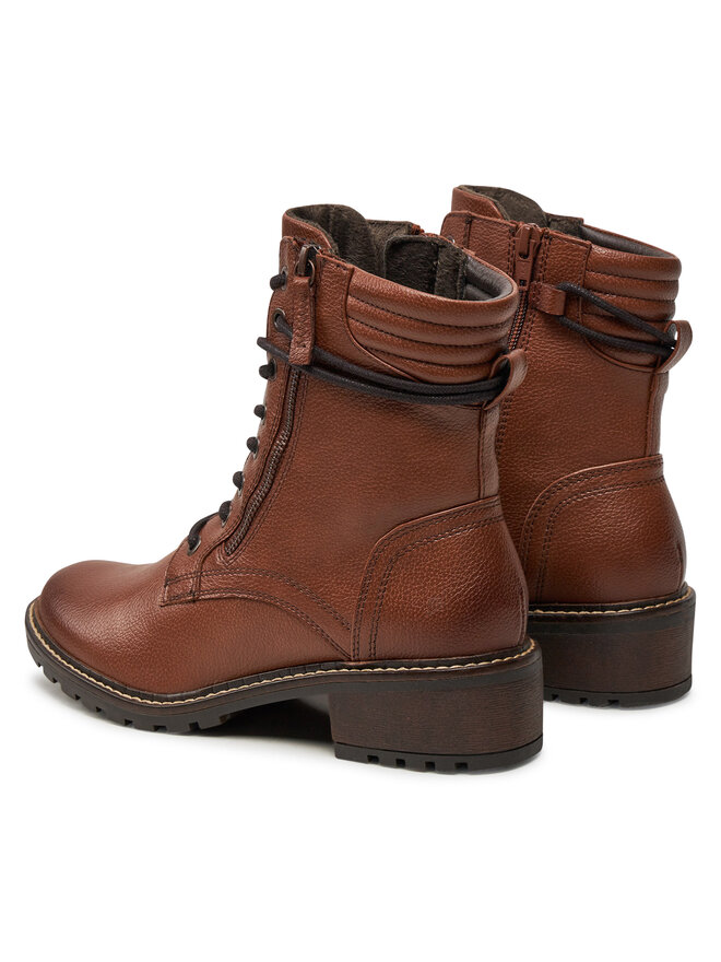 Jana Schnürstiefeletten Jana 8-25267-43 Braun