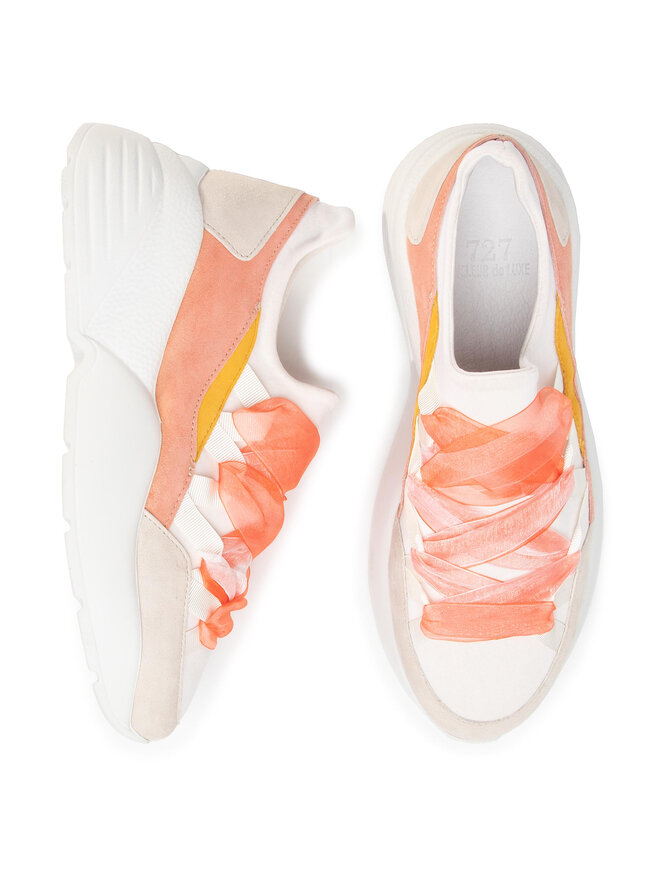 Cycleur De Luxe Сникърси Cycleur De Luxe Mule CDLW201609 Бял