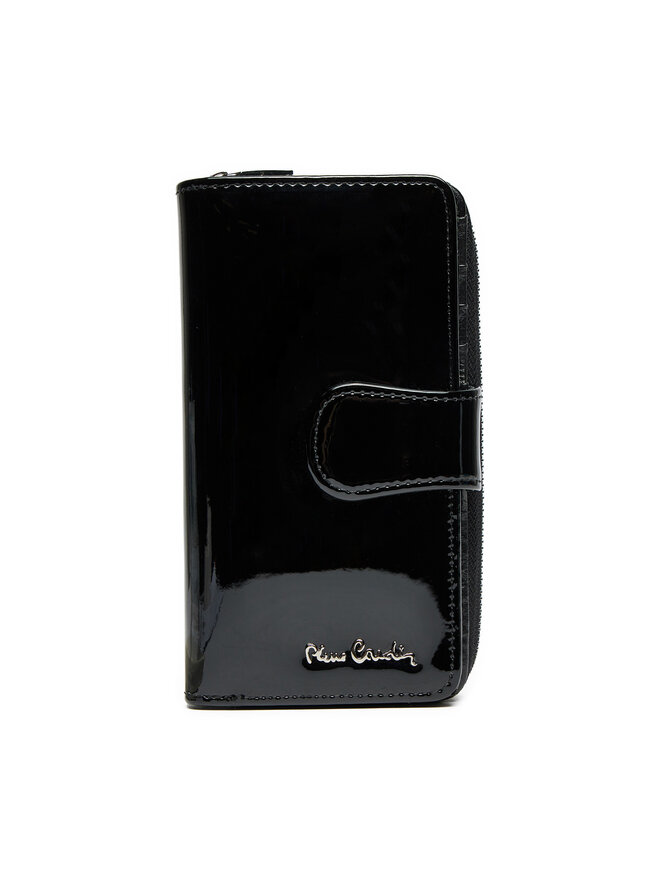 Pierre Cardin Duży Portfel Damski Pierre Cardin 07 SHINY 116 Czarny