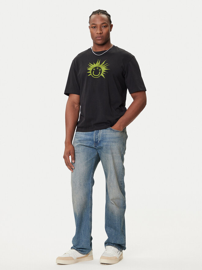 HUGO HUGO Camiseta Nugix 50543485 Negro Regular Fit