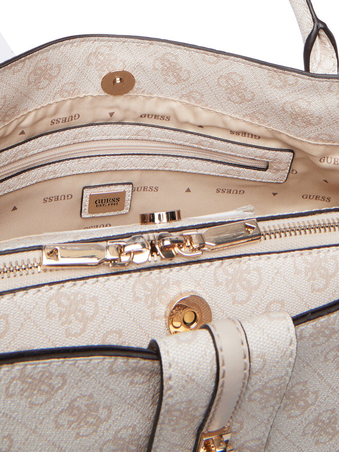 Guess Сумка Guess Yvonne Logo HWSG23 78220 Кремовий