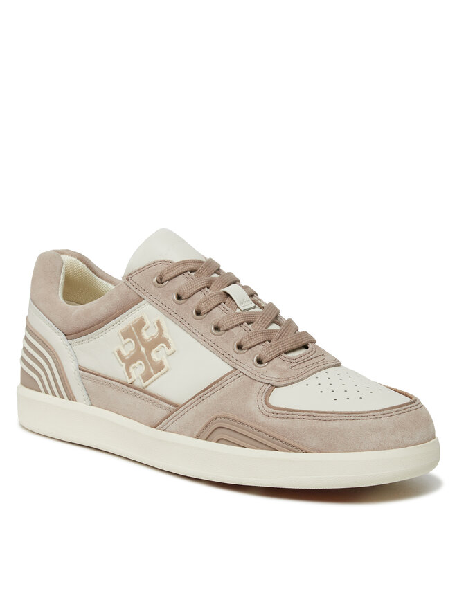 Tory Burch Sneakersy Tory Burch Clover Court 155626 Beżowy