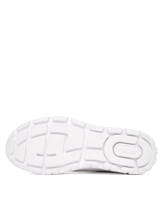 Rieker Sneakersy Rieker N1313-80 Biały
