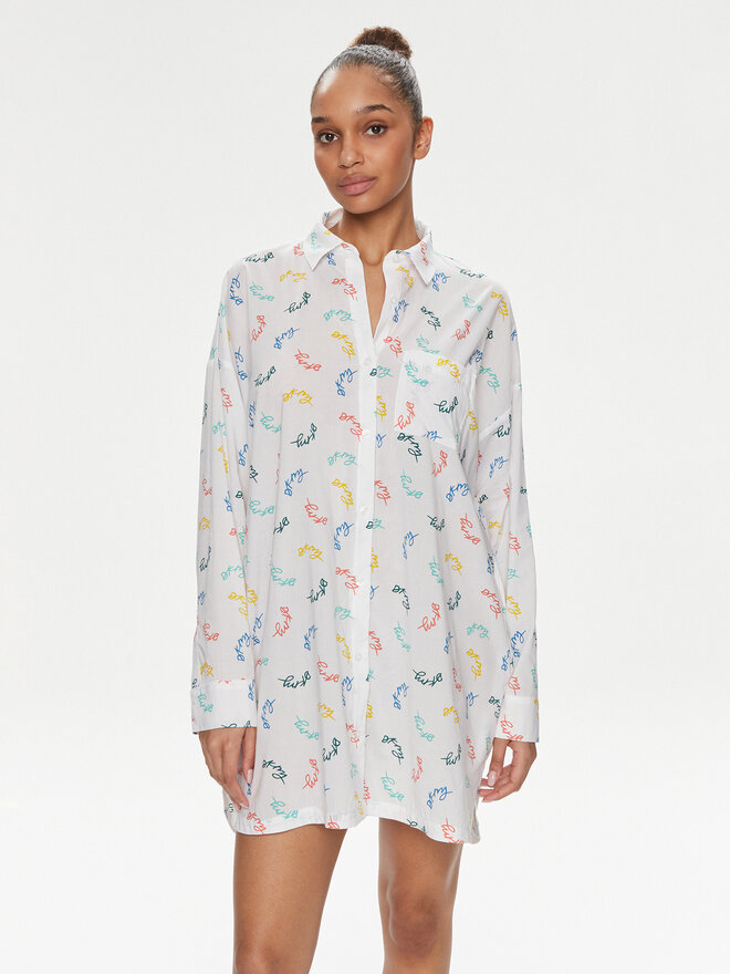 DKNY DKNY Нічна сорочка YI30008 Білий
