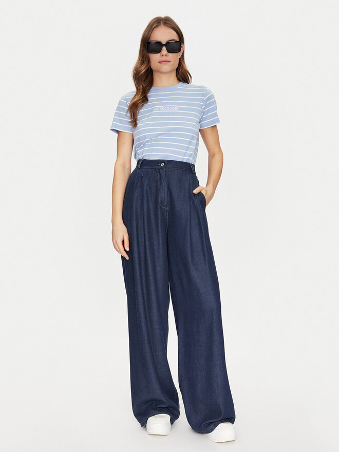 Guess Jeans Guess Jeans Camiseta W4BI53 KCIE1 De color Regular Fit