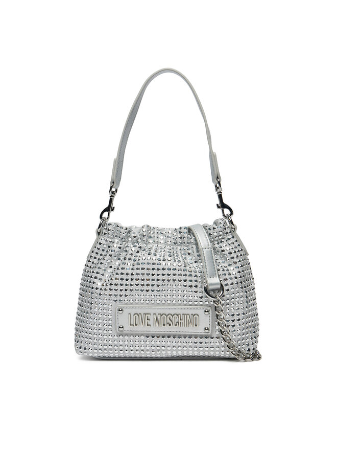 LOVE MOSCHINO Handtasche LOVE MOSCHINO JC4138PP1MLL196B Silberfarben