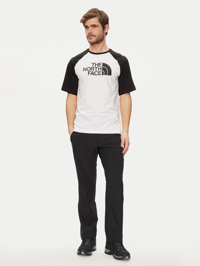 The North Face The North Face Majica Easy NF0A87N7 Bela Regular Fit