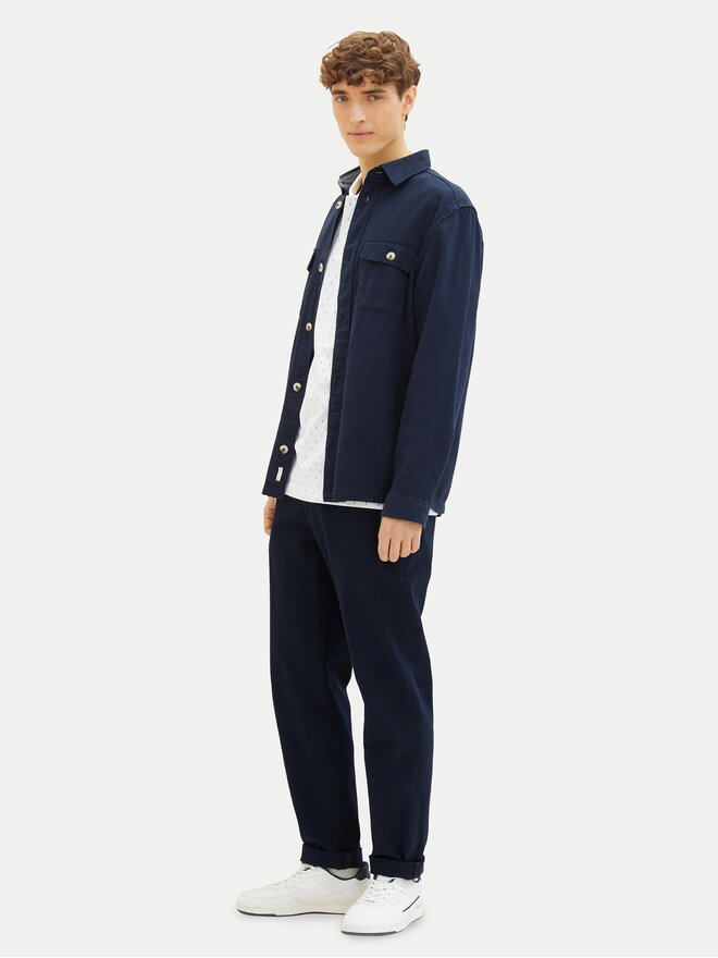 Tom Tailor Denim Tom Tailor Denim Pólóing 1040465 Fehér Regular Fit