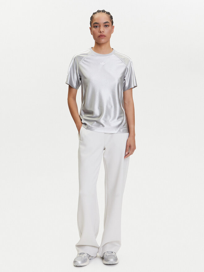 adidas adidas Футболка adicolor Teamgeist JD0254 Сірий Regular Fit