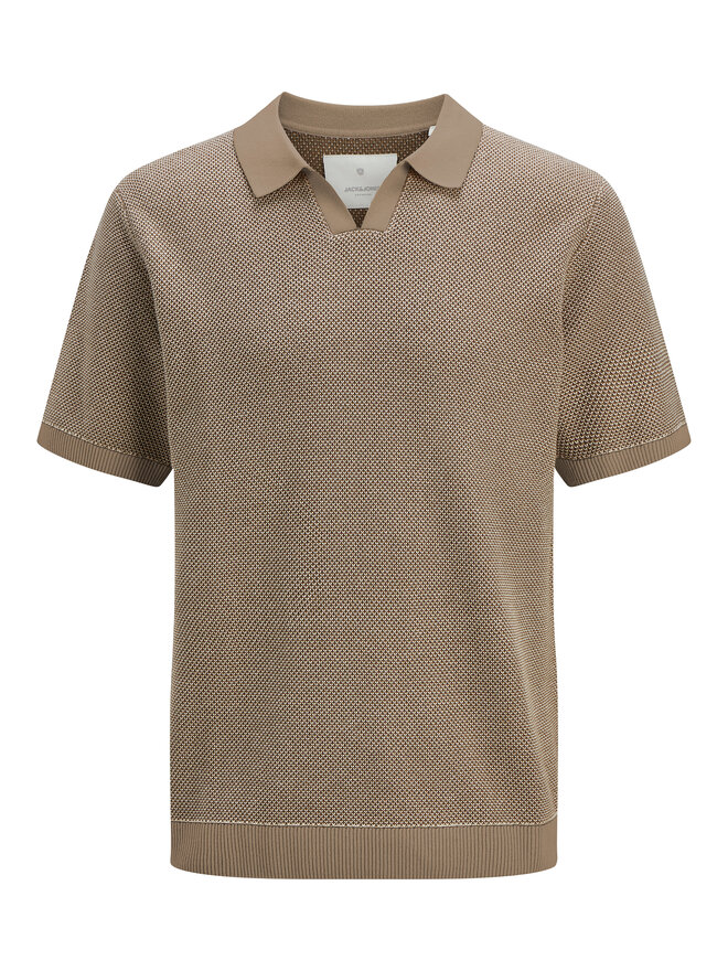 Jack&Jones Jack&Jones Polo marškinėliai Ceaston 12273012 Smėlio Regular Fit
