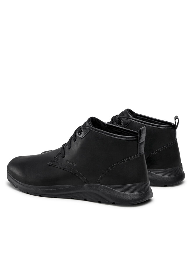 Geox Schnürschuhe Geox U Damiano G U16ANG 00043 C9999 Schwarz