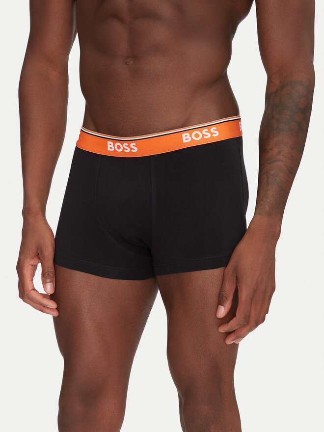 BOSS BOSS Komplektas: 3 poros trumpikių Trunk 3P Power 50531684 Juoda