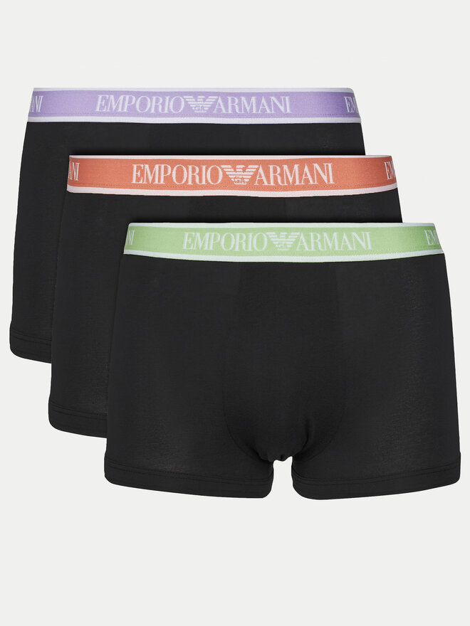 Emporio Armani Underwear Emporio Armani Underwear Komplektas: 3 poros trumpikių EM000259 AF10779 MC061 Juoda