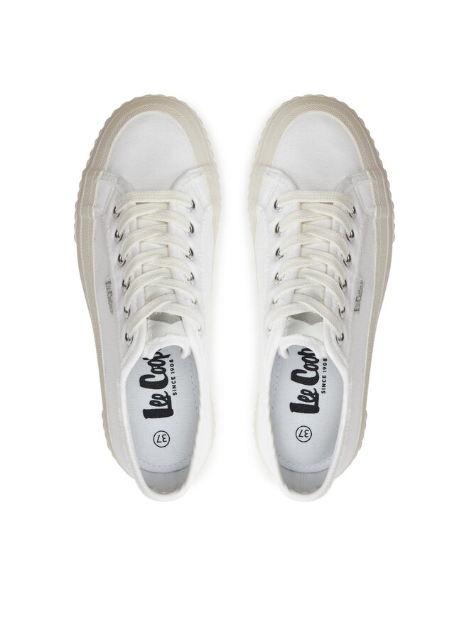 Lee Cooper Πάνινα παπούτσια Lee Cooper LCW-24-02-2117LA Λευκό