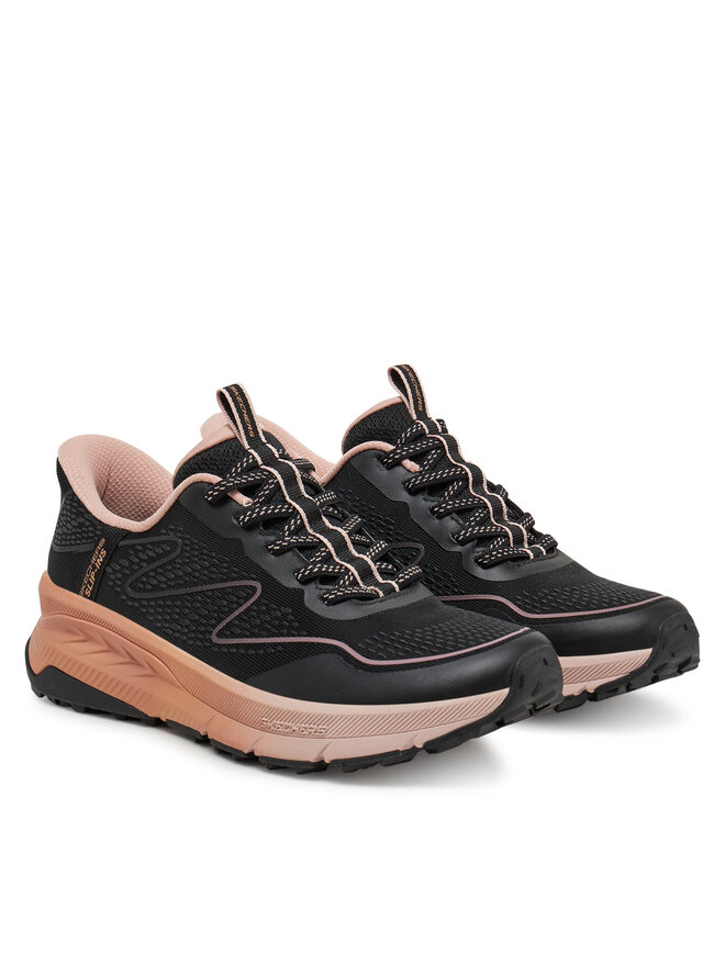 Skechers Сникърси Skechers Switch Back - Mist 180157/BKPK Черен