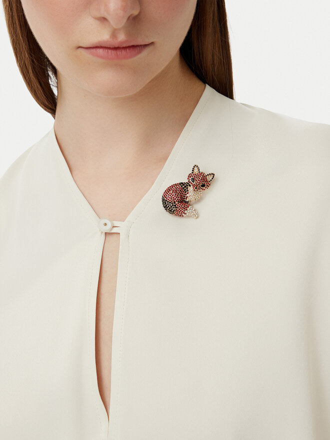 Weekend Max Mara Brosche Weekend Max Mara Perle 2625756054650 Braun