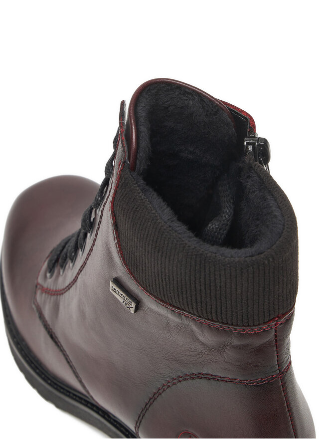 Remonte Schnürschuhe Remonte CEO-D1A70-35 Dunkelrot