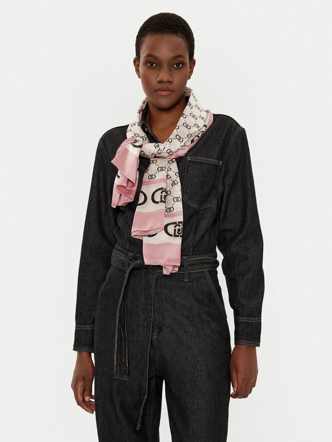 Liu Jo Chusta Liu Jo Ecs Foulard Portalo 2A5021 T0300 Różowy