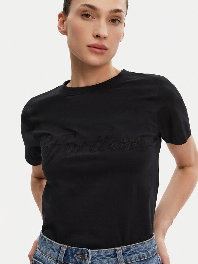 Silvian Heach Silvian Heach T-Shirt GPP25110TS Μαύρο Regular Fit