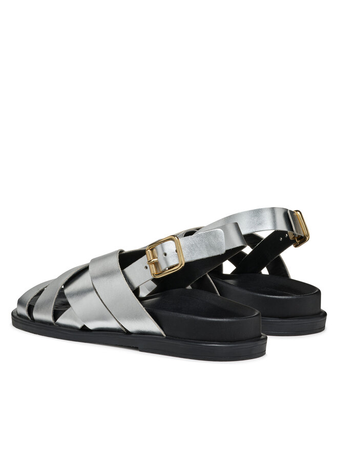 Geox Sandalen Geox D Adelash D55YWA 000CF C1007 Silberfarben