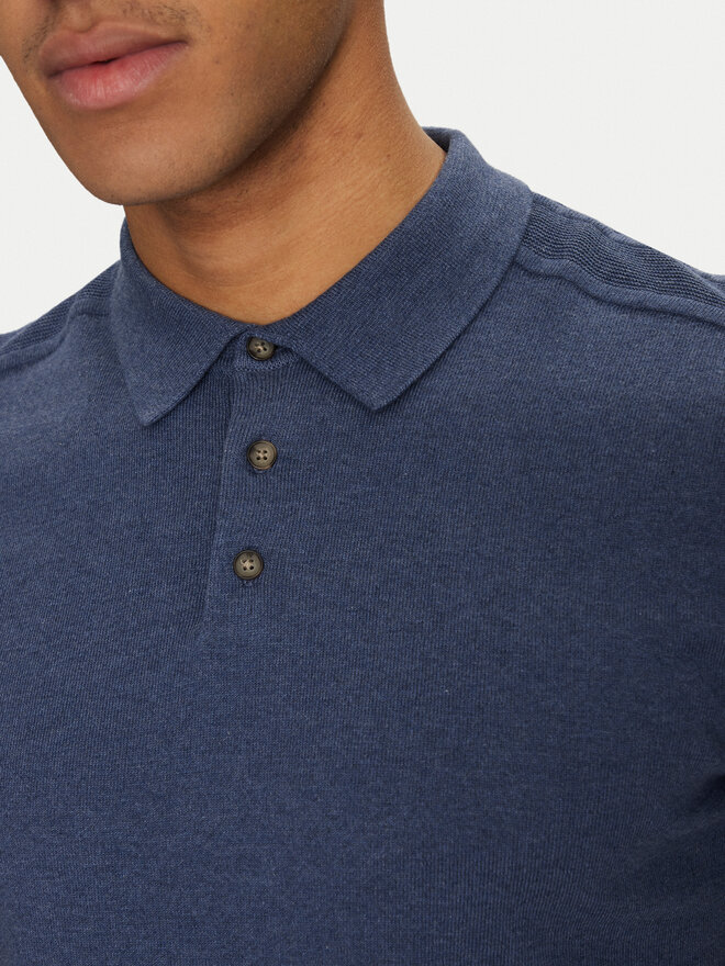Selected Homme Selected Homme Polo 16092437 Σκούρο μπλε Regular Fit