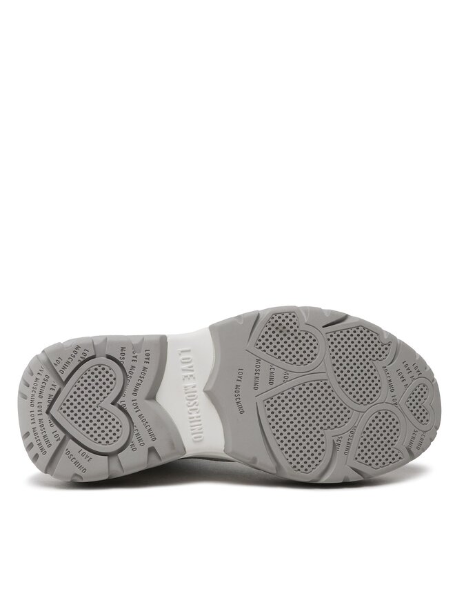 LOVE MOSCHINO Sneakersy LOVE MOSCHINO JA15574G1GIZS902 Šedá