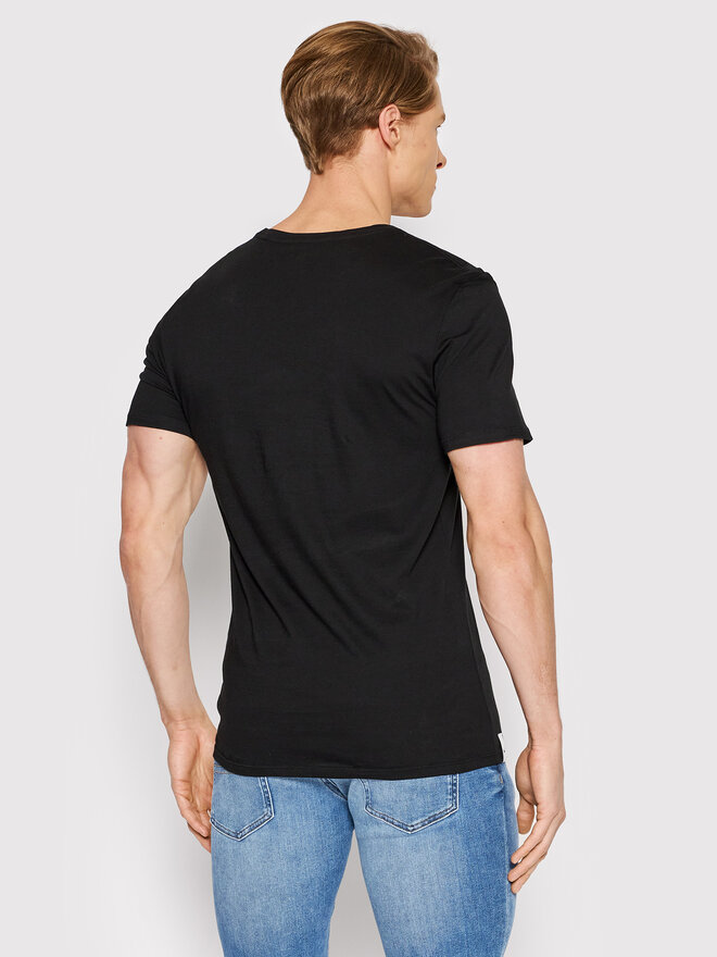 Lacoste Lacoste Σετ 3 T-Shirts TH3321 Μαύρο Slim Fit