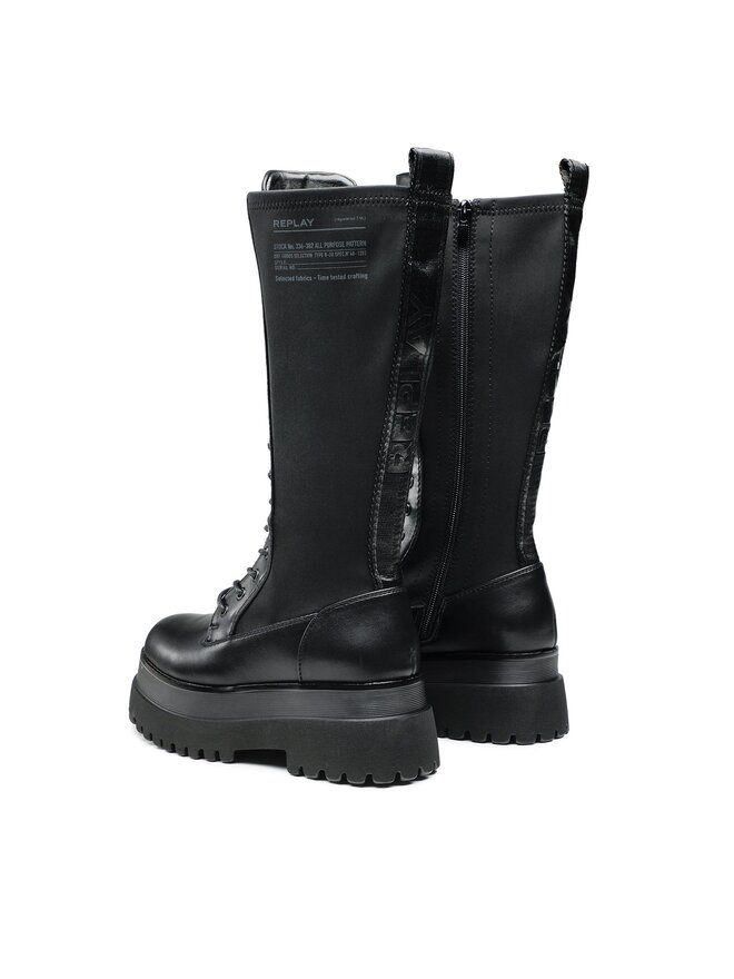 REPLAY Stiefel Replay Any Combat GWL72 .000.C0001T Schwarz