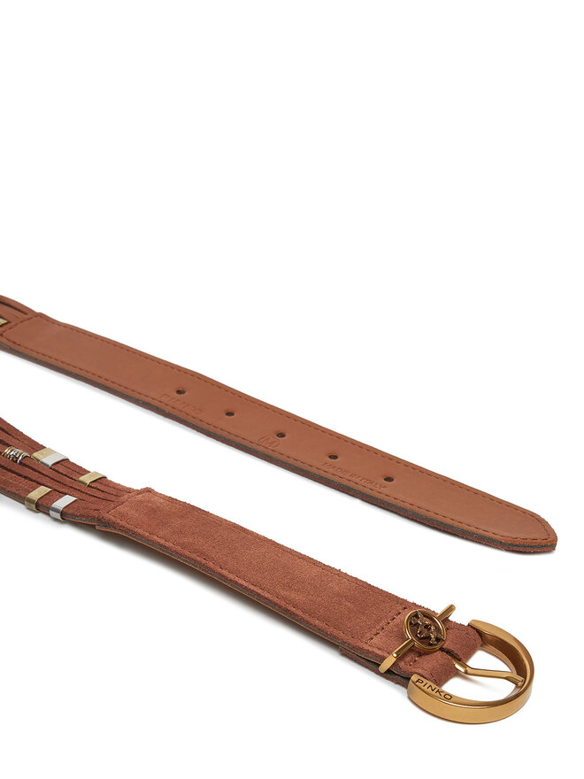 PINKO Damengürtel PINKO Promethea H3 20251 PLT01 104803 A2GK Braun