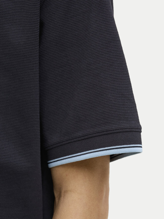 Jack&Jones Jack&Jones Polo marškinėliai Pacer 12273303 Juoda Regular Fit