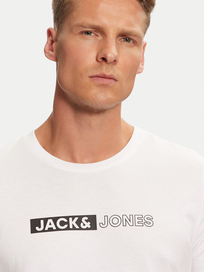 Jack&Jones Jack&Jones Marškinėliai Corp 12233999 Balta Standard Fit