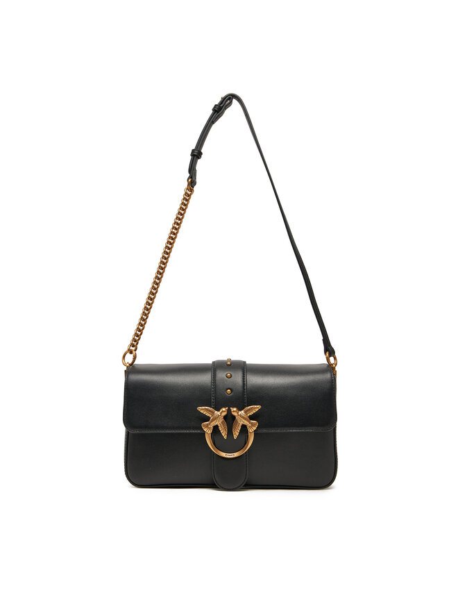 PINKO Handtasche PINKO Love One Classic Slouchy Fl PE 25 PLTT 104524 A0QO Schwarz