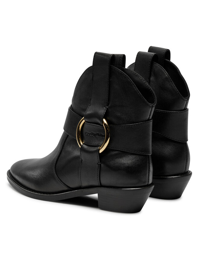 See By Chloé Western csizmák See By Chloé New Ring SB43000A Fekete