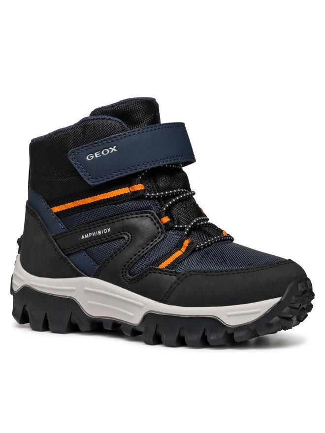 Geox Stivali Geox J Himalaya Boy B Abx J46FRD 050FU C0045 M Blu scuro